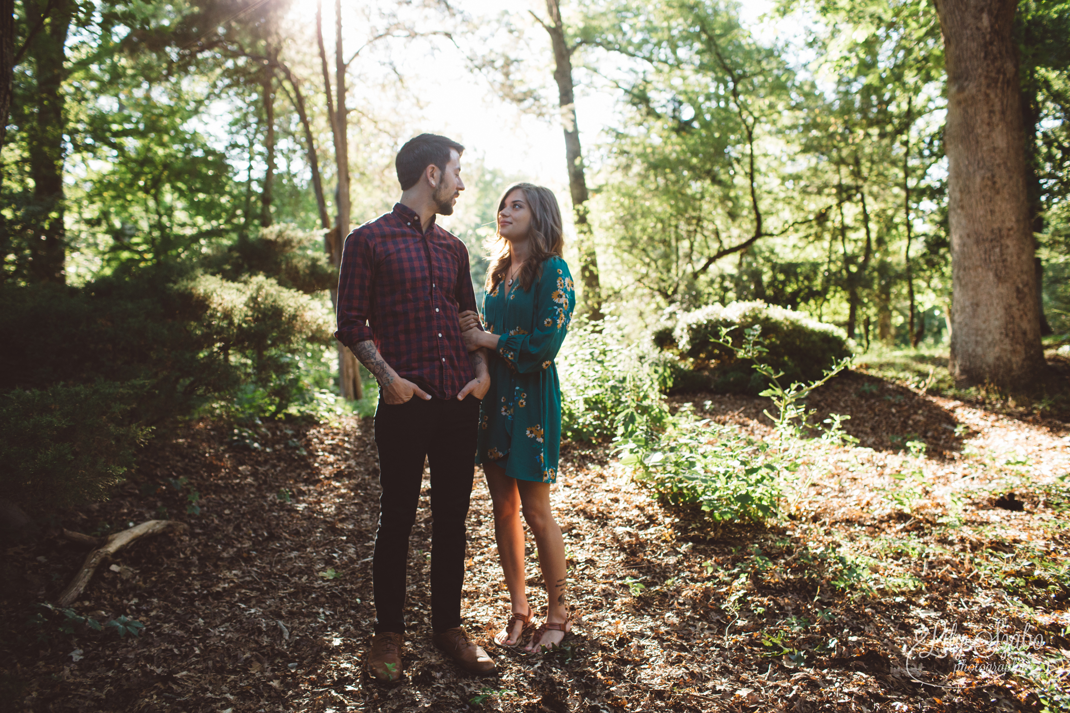 Laura + Jon | Engagement Session at Laurelwood Arboretum in Wayne, NJ ...