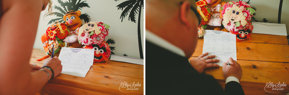 Muppet Themed Wedding in Clintondale, NY