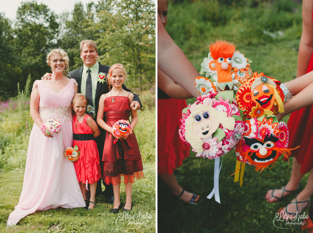 Muppet Themed Wedding in Clintondale, NY