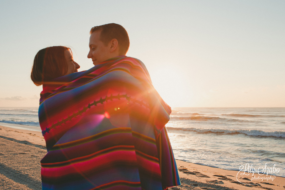 Sunrise Beach Engagement Shoot