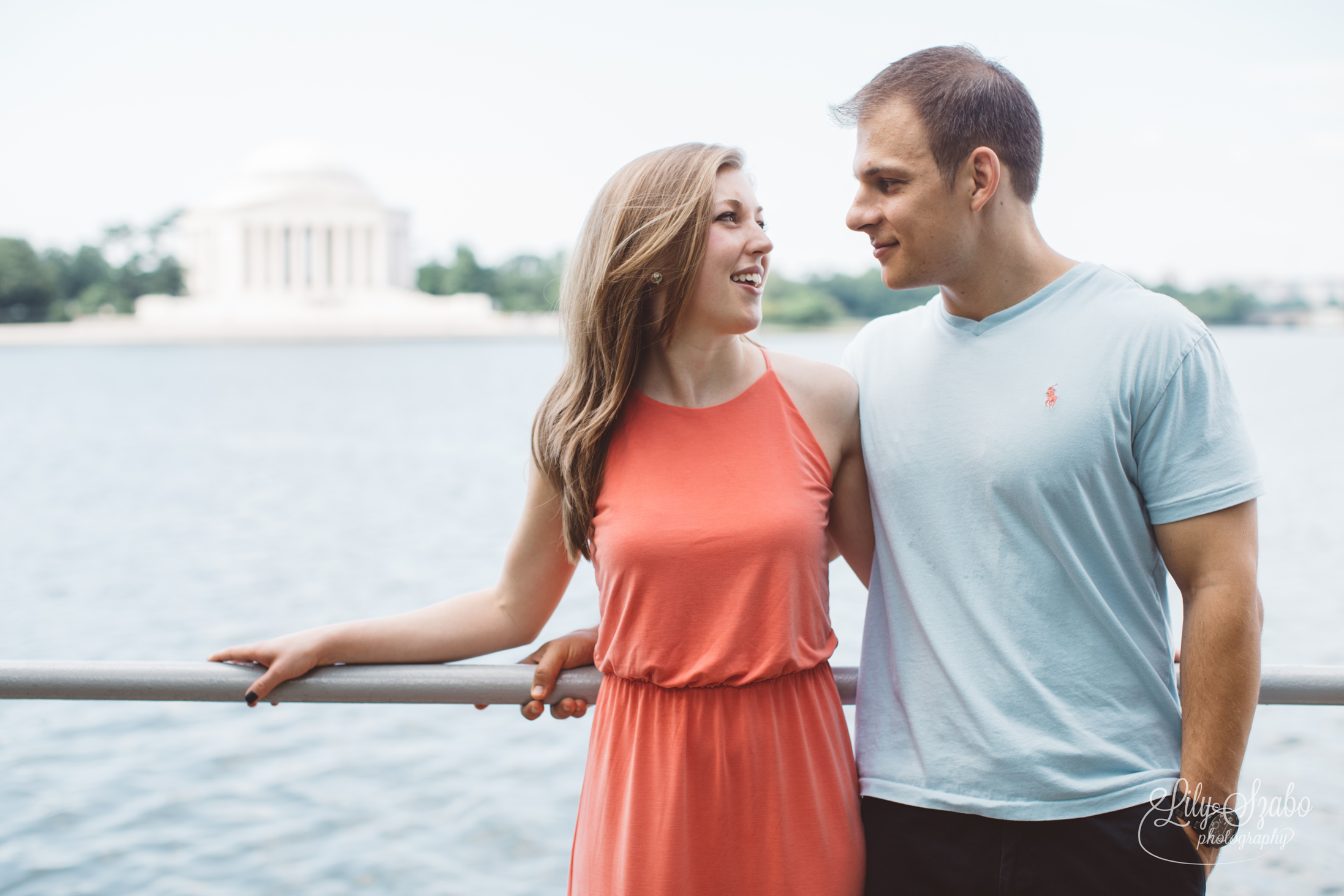 Jefferson Memorial Engagement Session in Washington, DC