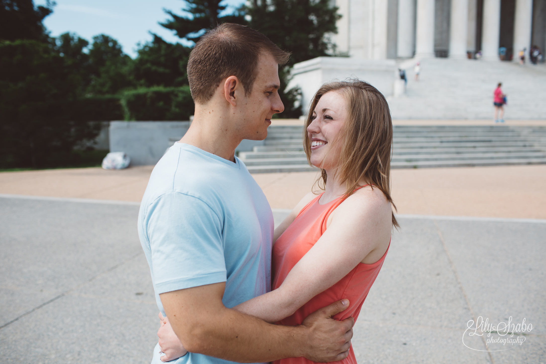 Jefferson Memorial Engagement Session in Washington, DC