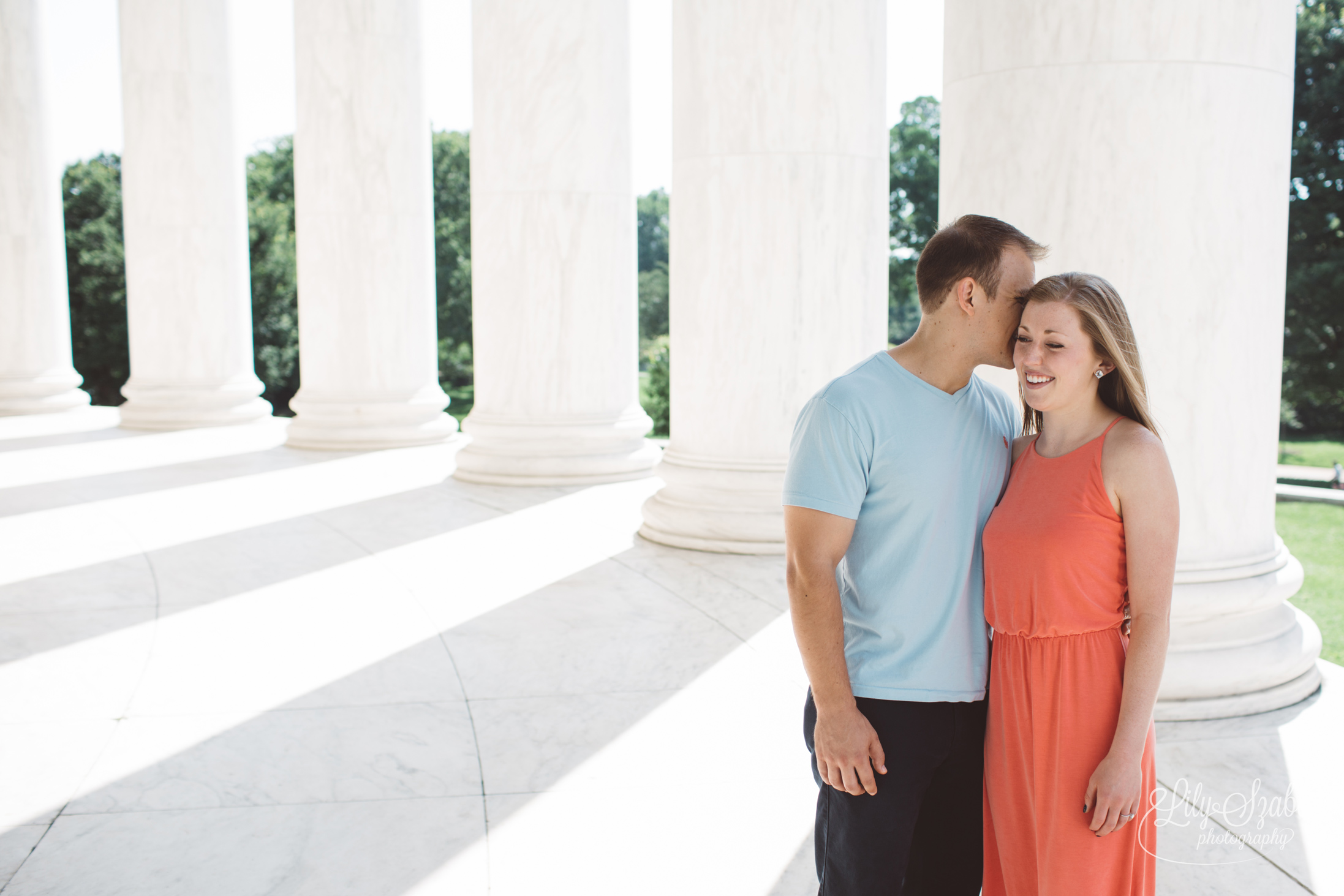 Jefferson Memorial Engagement Session in Washington, DC