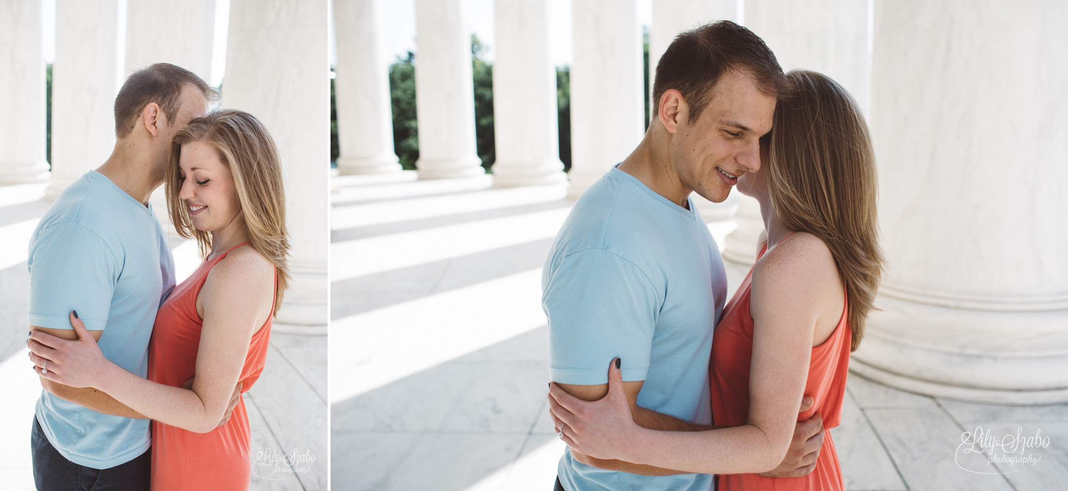 Jefferson Memorial Engagement Session in Washington, DC