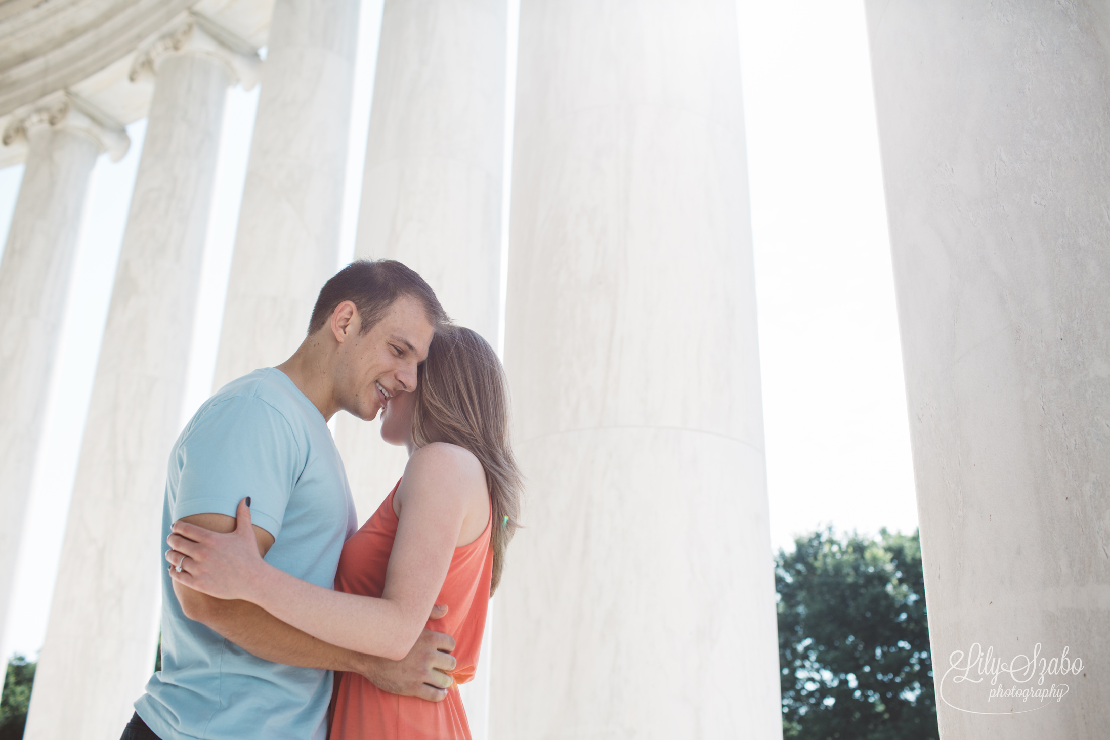 Jefferson Memorial Engagement Session in Washington, DC