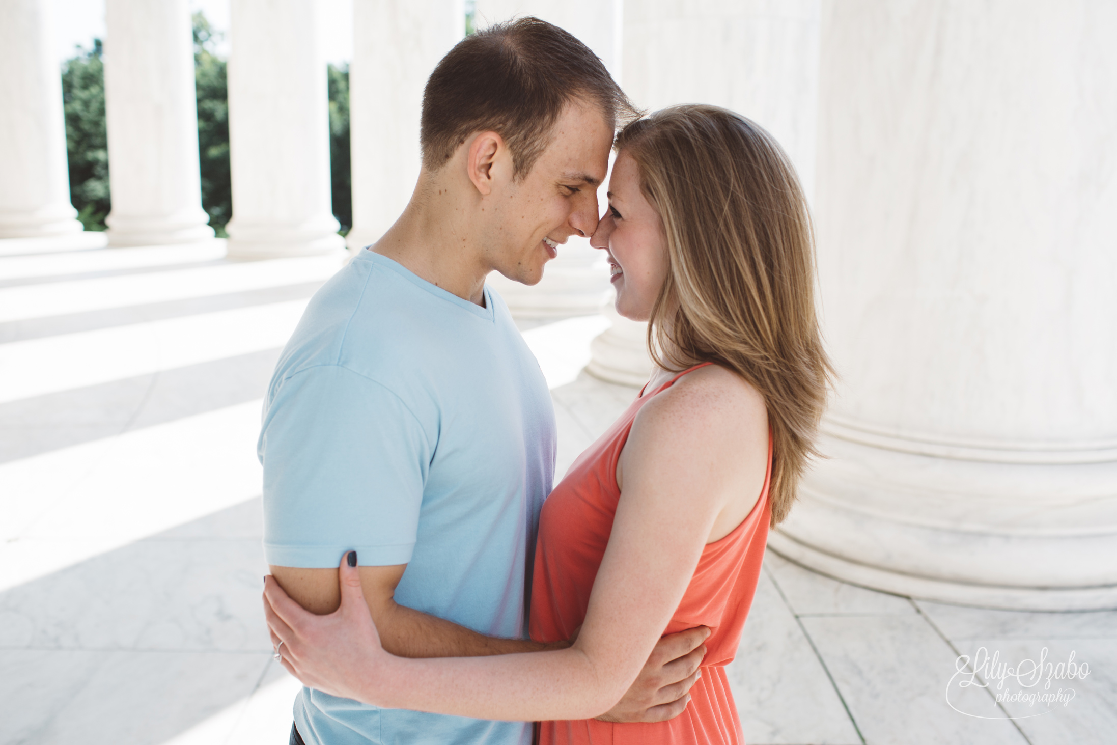 Jefferson Memorial Engagement Session in Washington, DC