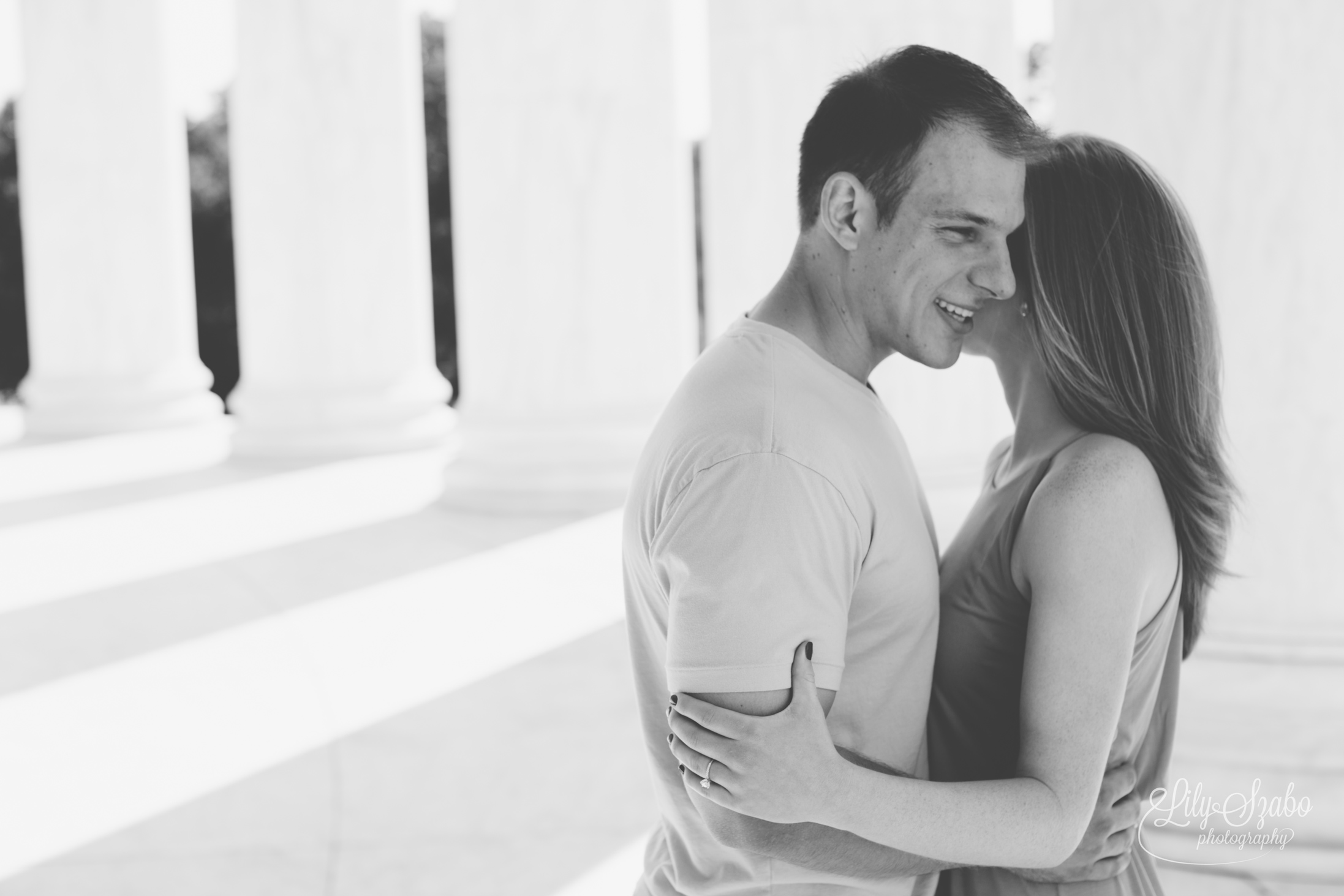 Jefferson Memorial Engagement Session in Washington, DC