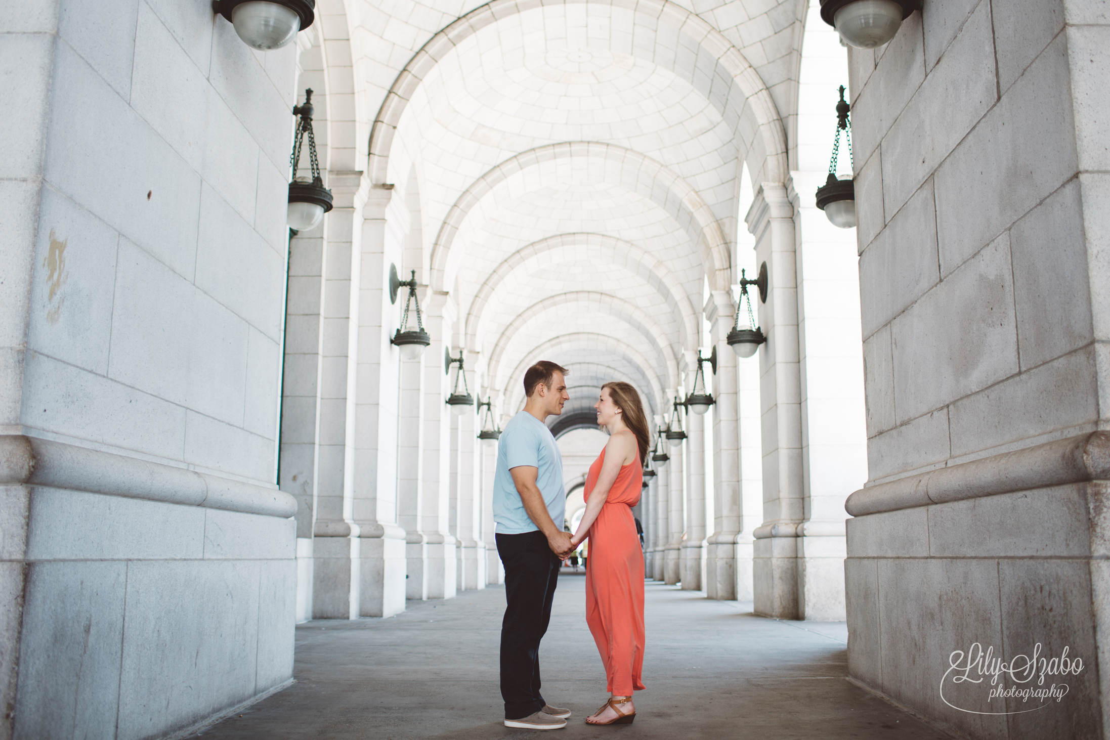 Jefferson Memorial Engagement Session in Washington, DC