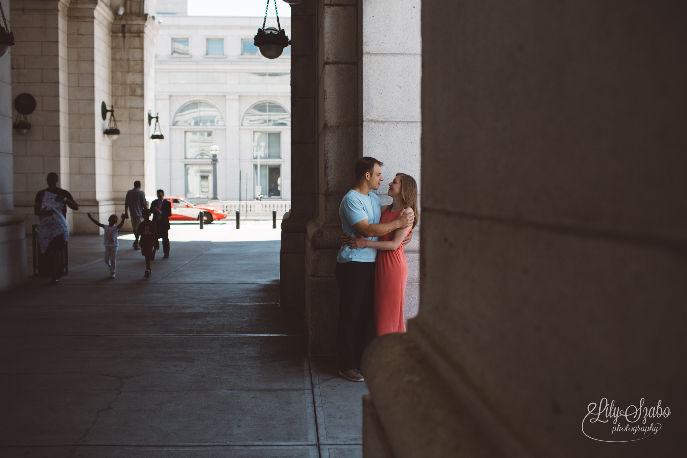 Union Station Engagement Session in Washington, DC