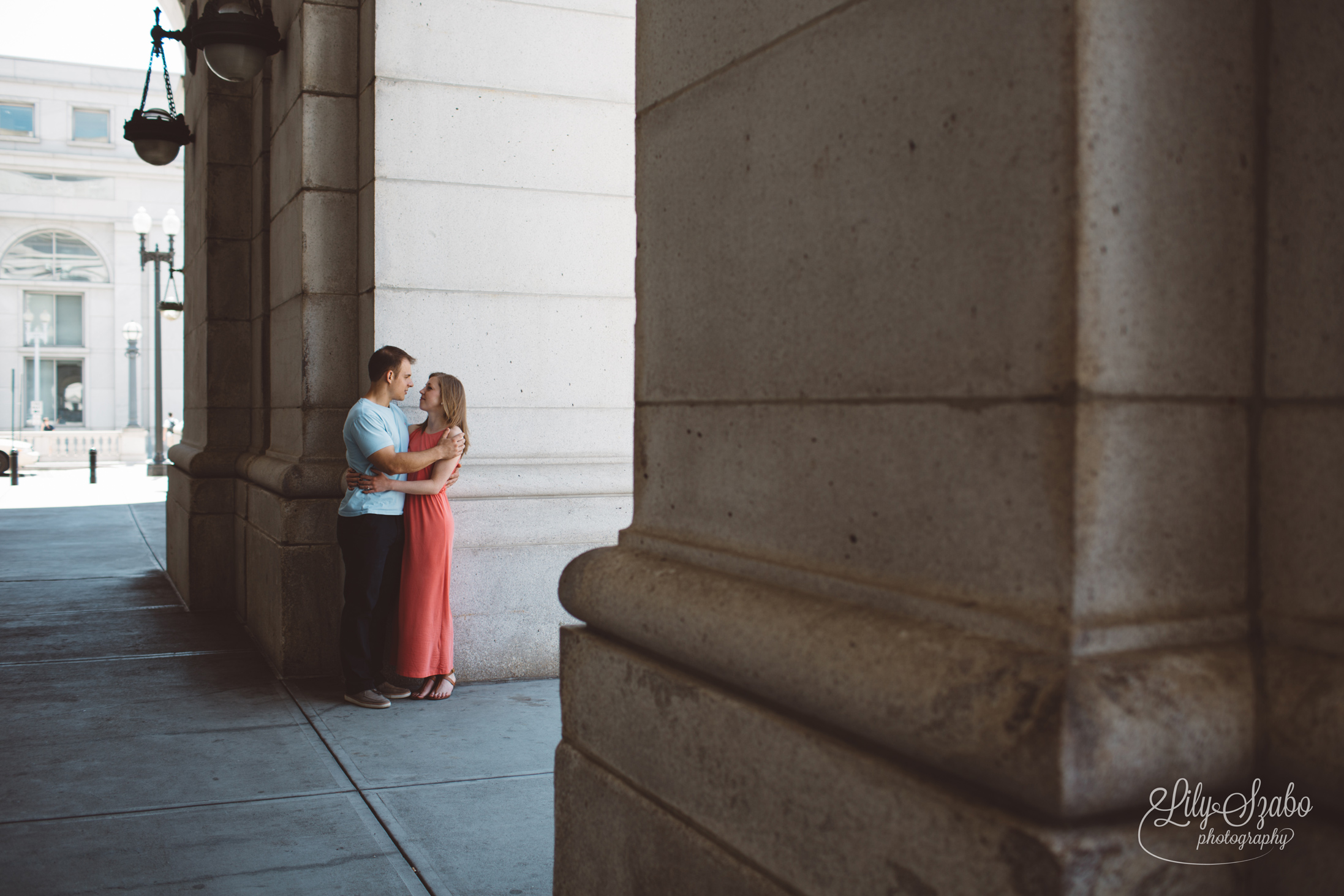 Union Station Engagement Session in Washington, DC