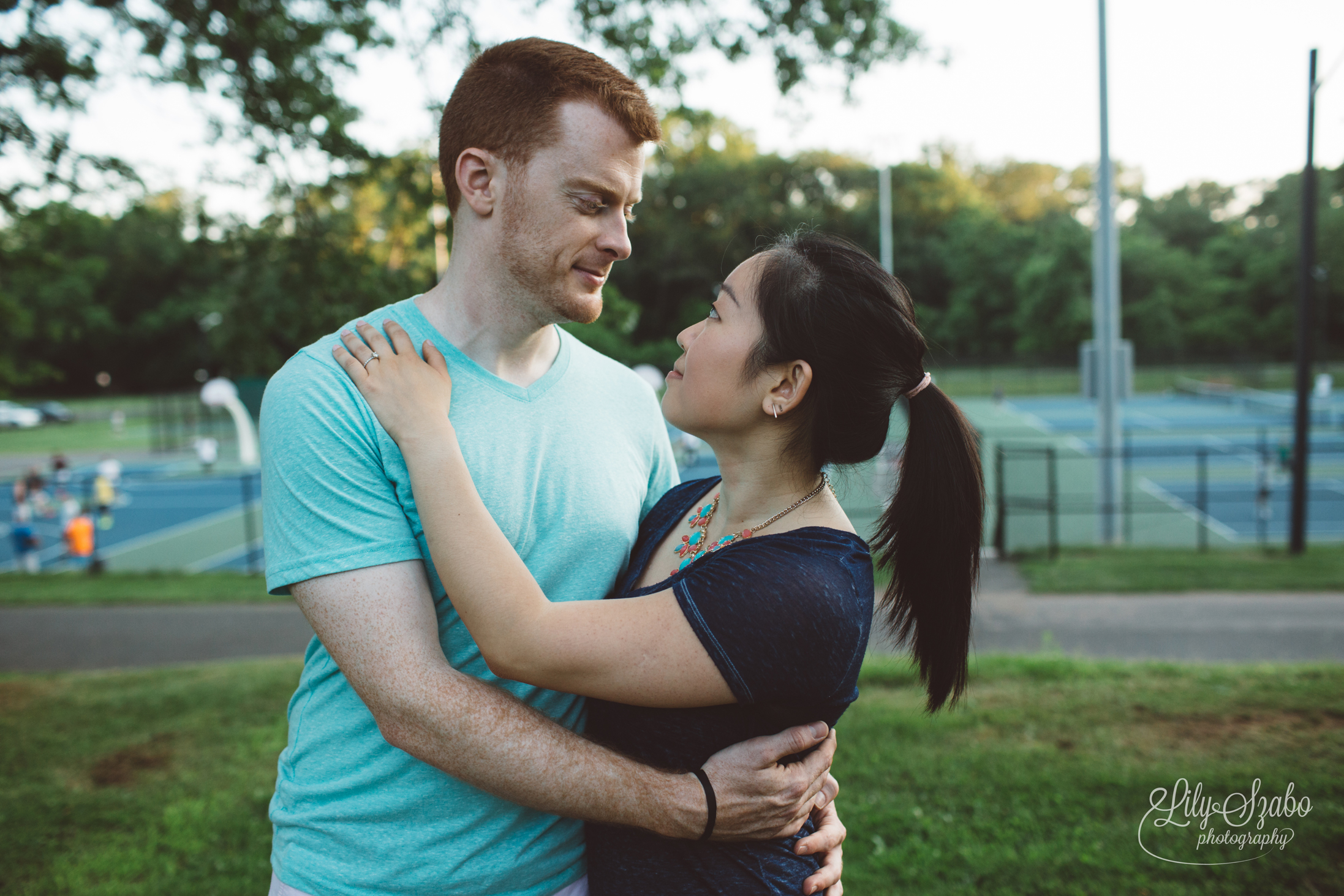 Mountain View Park Engagement Session in Middlesex, NJ