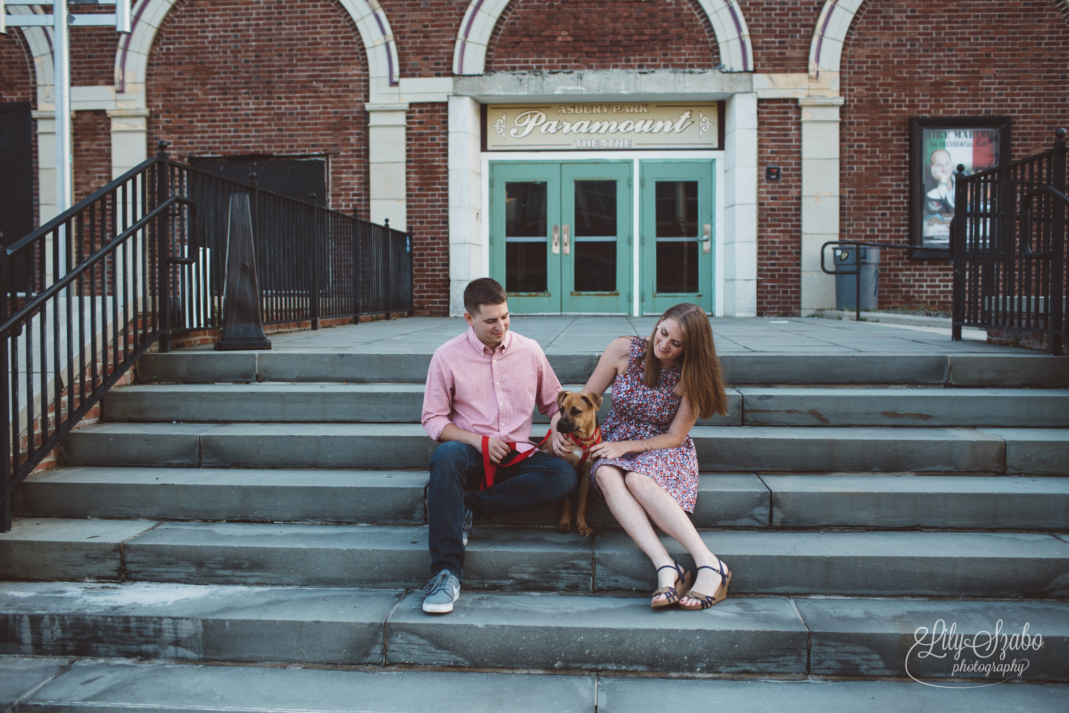 Sunrise Engagement Session in Asbury Park, NJ