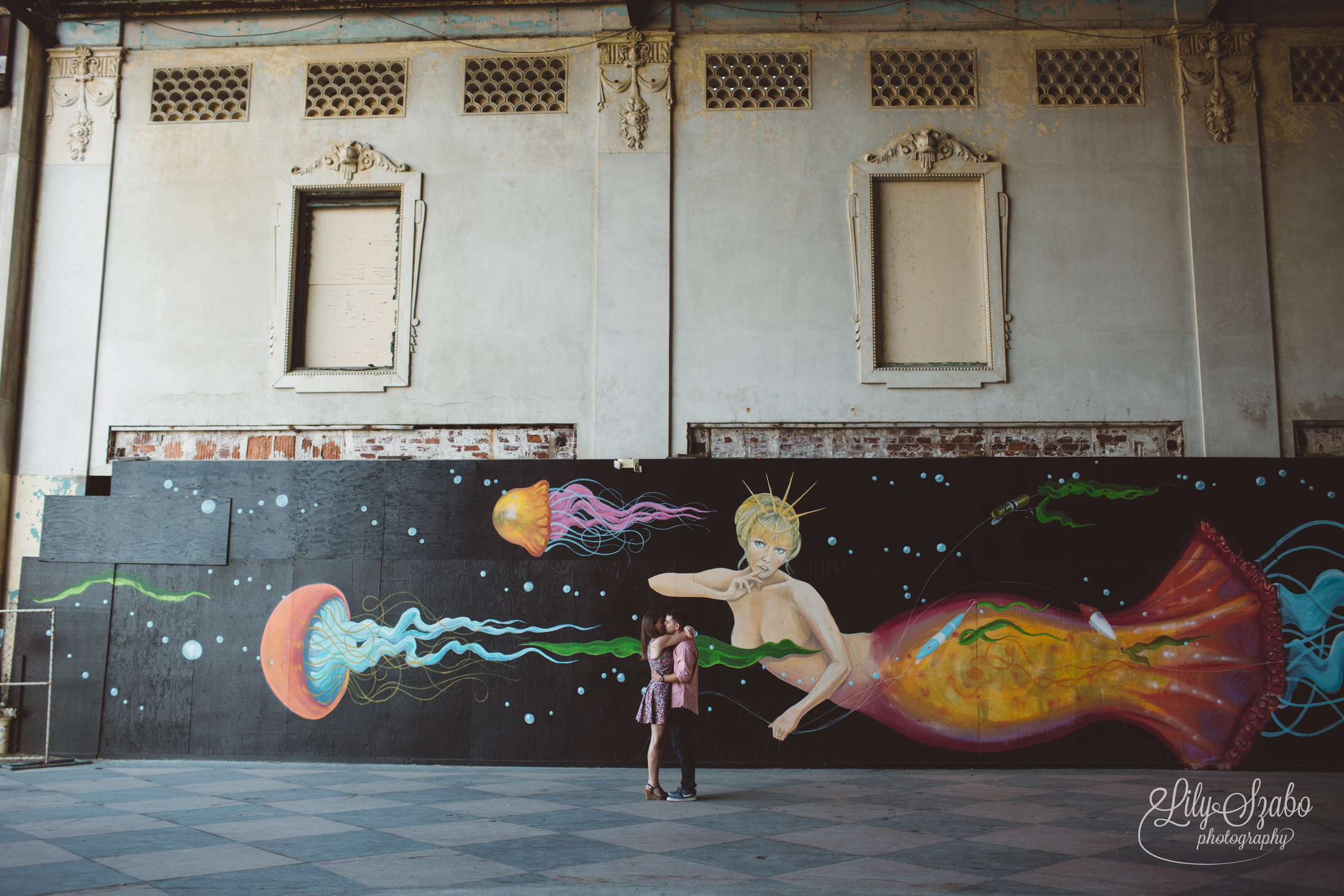 Sunrise Engagement Session in Asbury Park, NJ