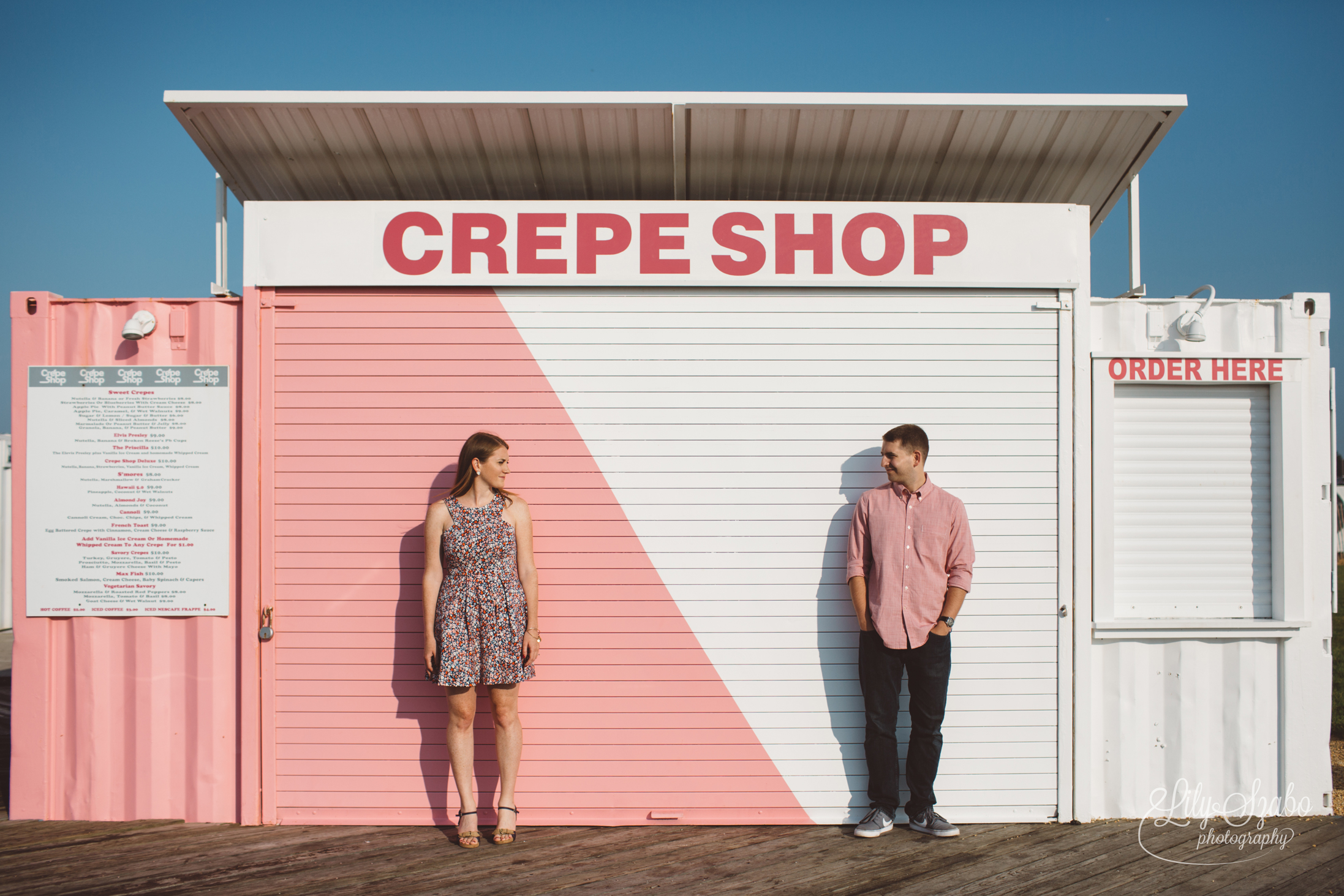 Sunrise Engagement Session in Asbury Park, NJ