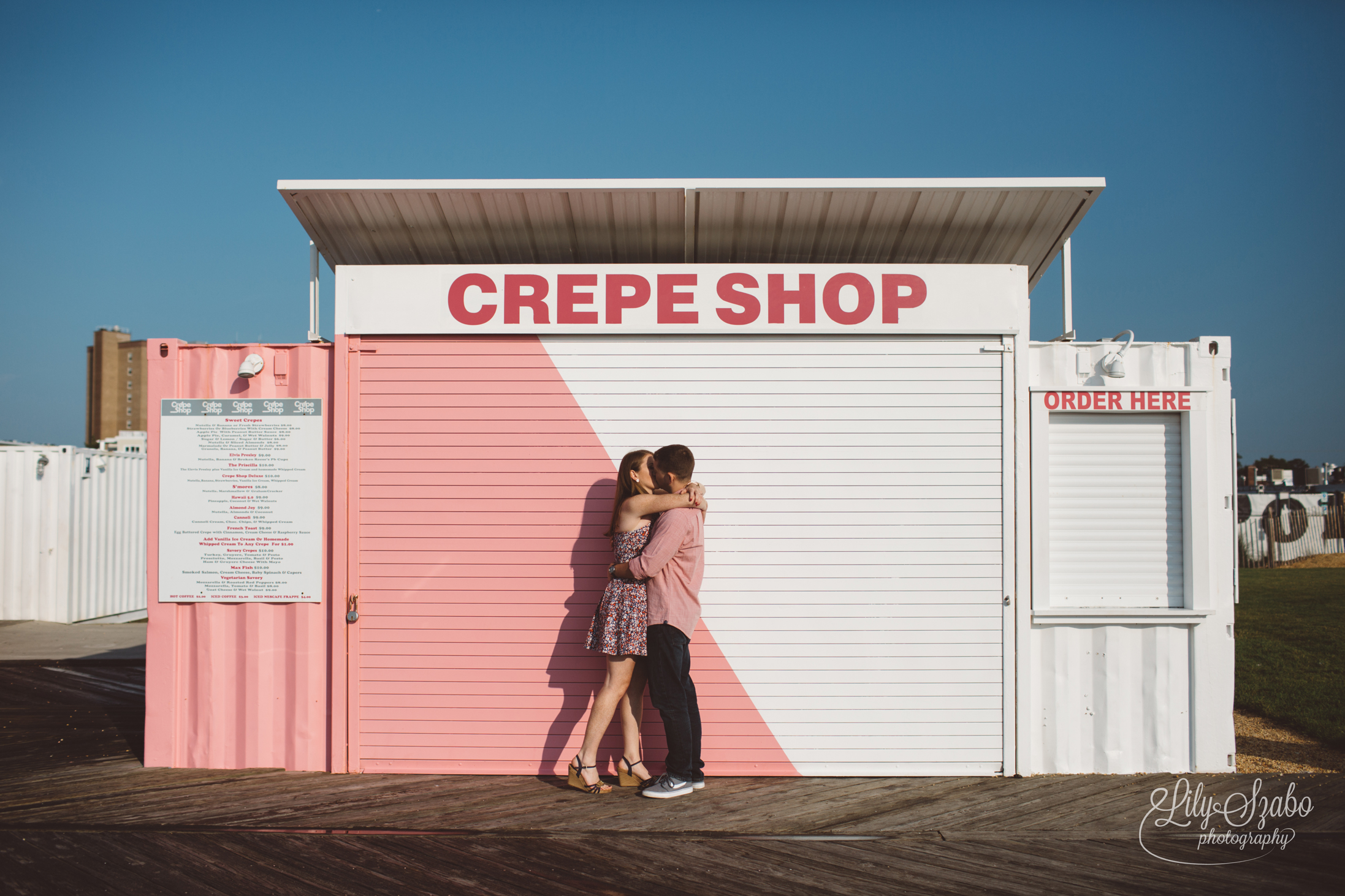 Sunrise Engagement Session in Asbury Park, NJ