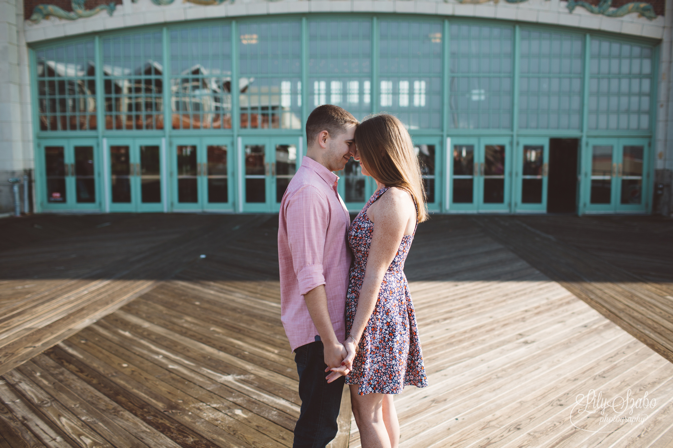 Sunrise Engagement Session in Asbury Park, NJ