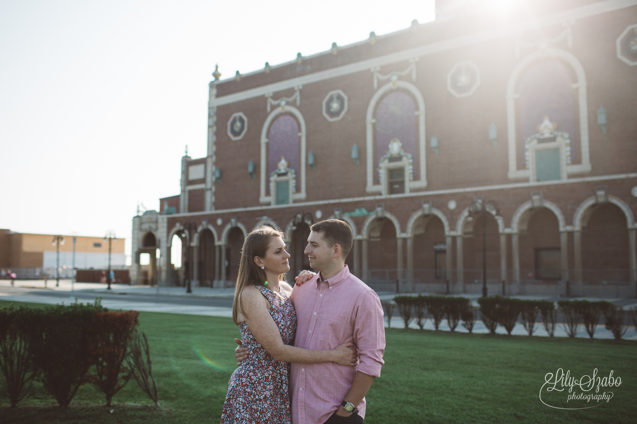 Sunrise Engagement Session in Asbury Park, NJ